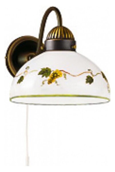 Kolarz 731.61.122 - Nástenná lampa NONNA 1xE27/75W/230V víno