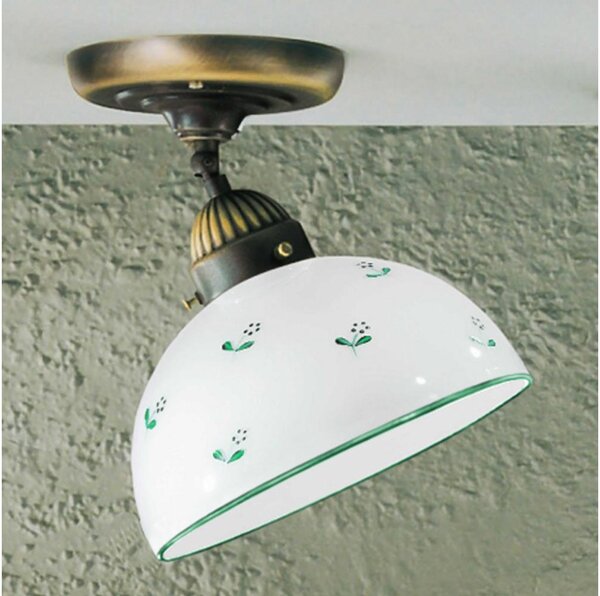 Kolarz 731.10.20 - Prisadený luster NONNA 1xE27/75W/230V pr. 20 cm zelená