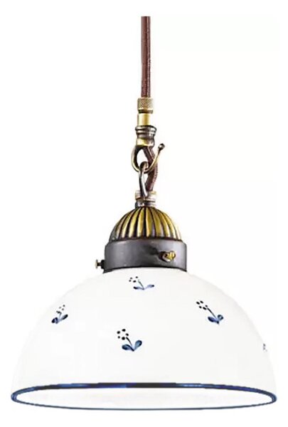 Kolarz 731.30.16 - Luster na lanku NONNA 1xE27/75W/230V pr. 20 cm modrá