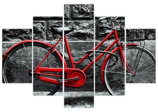 Obraz - Historický bicykel (150x105 cm)