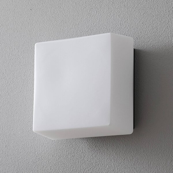 BEGA Lichtbaustein 66658K3 nástenné LED 21x21 cm, Biela / opálová, Hliník, Nástenné svietidlo