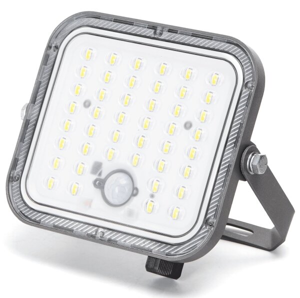 Aigostar - LED stmievateľný solárny reflektor s čidlom LED/80W/3,4V IP66 + DO