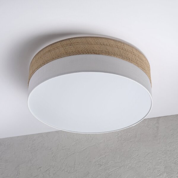 LED stropné svietidlo SIRJA BOHO LED/36W/230V priemer 45 cm béžová/biela