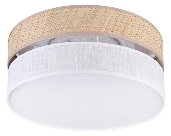 LED stropné svietidlo SIRJA BOHO LED/20W/230V pr. 35 cm béžová/biela