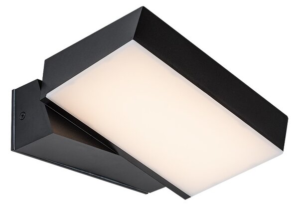 RABALUX 77121 Laxa vonkajšie nástenné svietidlo LED 14W/1400lm 2700+4000+6500K IP54 čierna