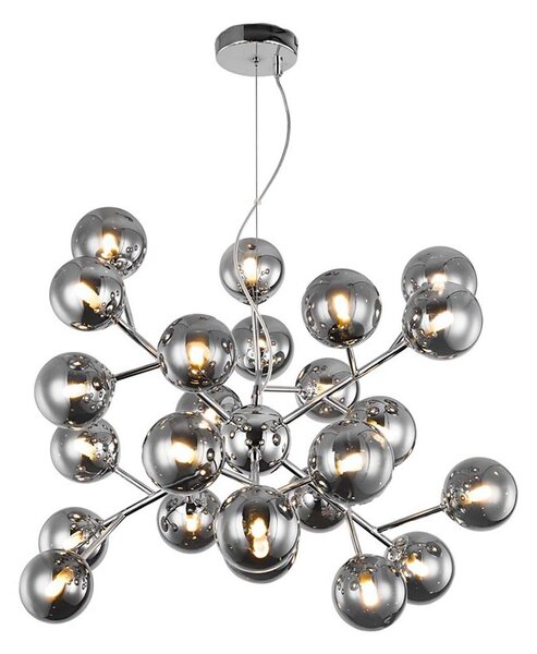 Maytoni MOD545PL-24CH - závesné svietidlo na lanku DALLAS 24xG9/28W/230V dymové
