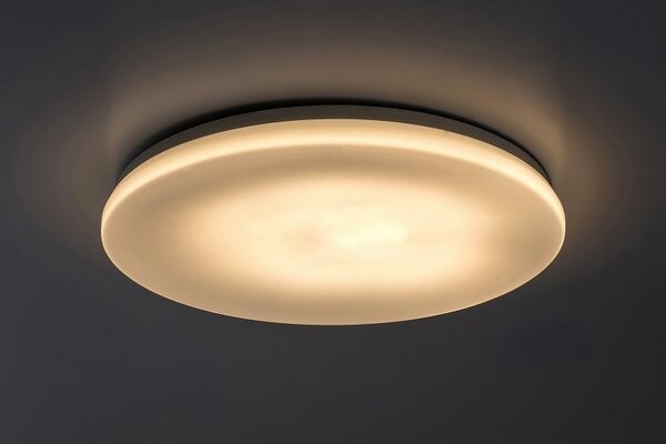 RABALUX 77135 Lowar vonkajšie stropné svietidlo D410mm LED 36W/2300lm 3000+4000+6000K IP44 biela