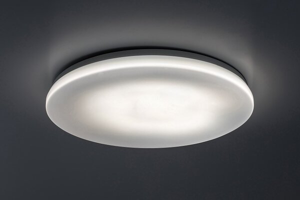 RABALUX 77135 Lowar vonkajšie stropné svietidlo D410mm LED 36W/2300lm 3000+4000+6000K IP44 biela