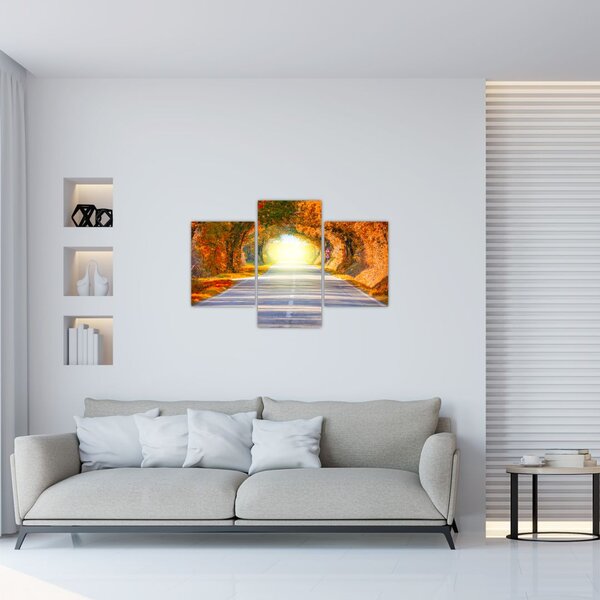 Obraz - Brána z korún stromov (90x60 cm)
