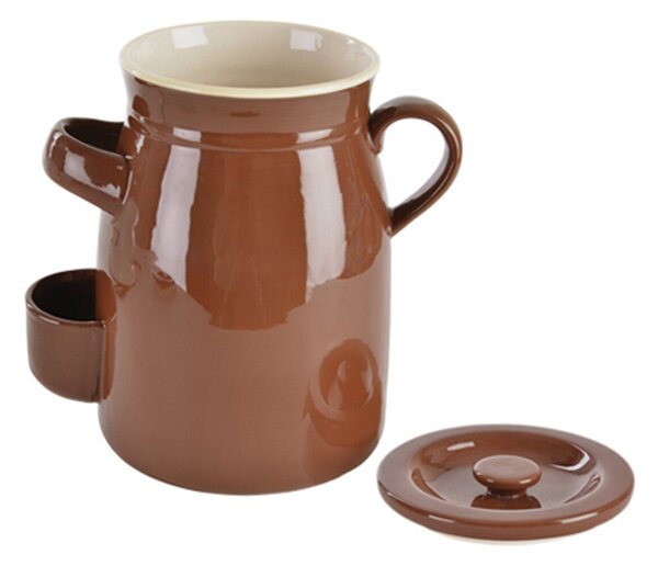 Nakladací hrniec s kliešťami zelák 2,5 l
