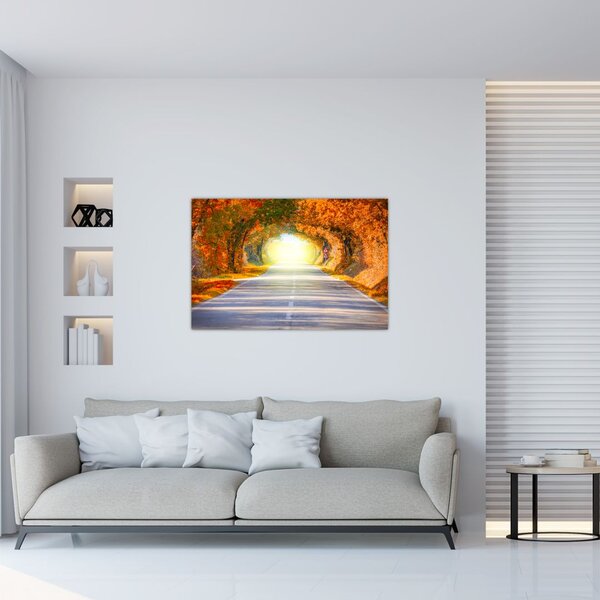 Obraz - Brána z korún stromov (90x60 cm)