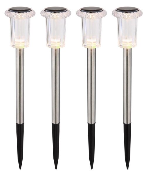 Globo 33988-4 - SADA 4x LED Solárne svietidlo LED/0,06W/1,2V IP44