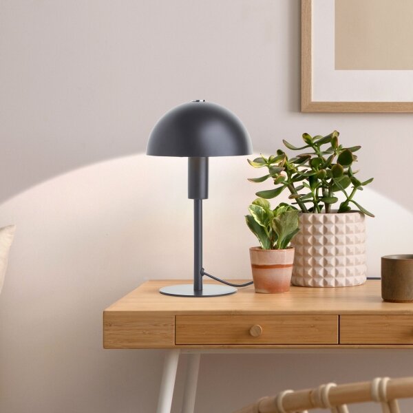 Brilliant - Stolná lampa PETITE 1xE14/28W/230V čierna