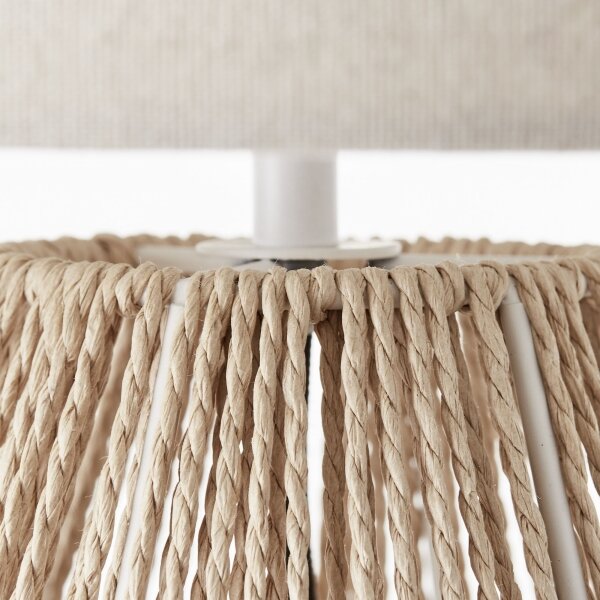 Brilliant - Stolná lampa LARAINE 1xE27/42W/230V béžová