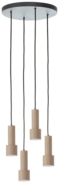 Brilliant - Luster na lanku CADIZ 4xGU10/10W/230V pr. 35 cm bronzová