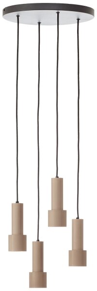 Brilliant - Luster na lanku CADIZ 4xGU10/10W/230V pr. 35 cm bronzová
