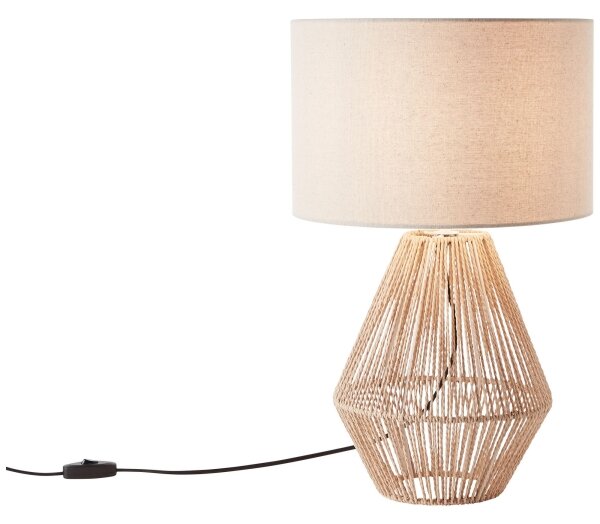 Brilliant - Stolná lampa LARAINE 1xE27/42W/230V béžová