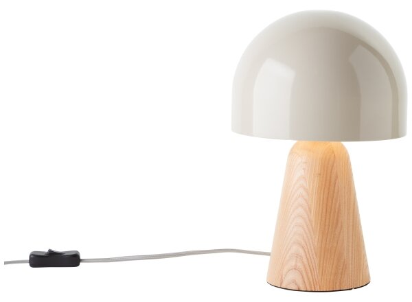 Brilliant - Stolná lampa NALAM 1xE14/40W/230V béžová/jaseň