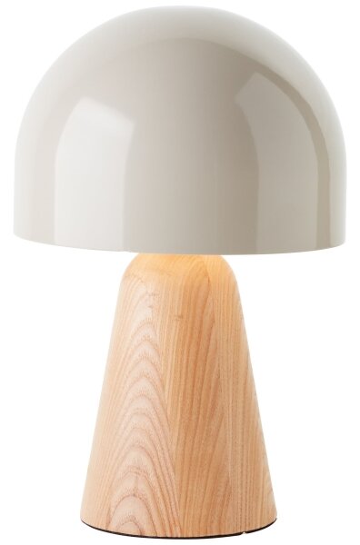Brilliant - Stolná lampa NALAM 1xE14/40W/230V béžová/jaseň