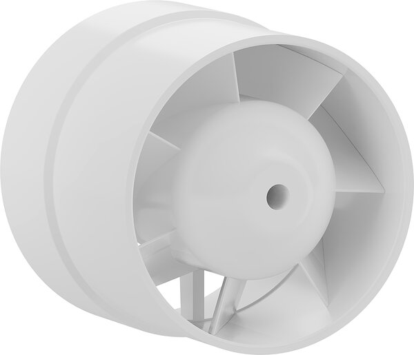 MEXEN - Kúpeľňový ventilátor potrubný ZXR 100 - biela - W9607-100-00