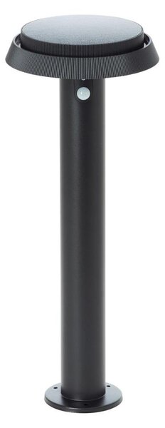 Brilliant - LED Solárna lampa so senzorom ALVERO LED/4W/3,7V 50 cm IP44 čierna