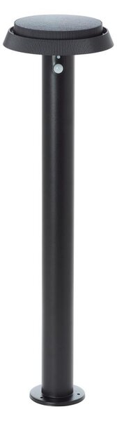 Brilliant - LED Solárna lampa so senzorom ALVERO LED/4W/3,7V 70 cm IP44 čierna