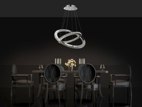 Globo 67032-60 LED závesný luster Marilyn 1x56W| 4400lm| 4000K