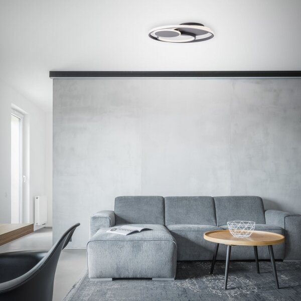 Brilliant - LED St. stropné svietidlo RUNDA LED/50W/230V 3000-6500K čierna + DO