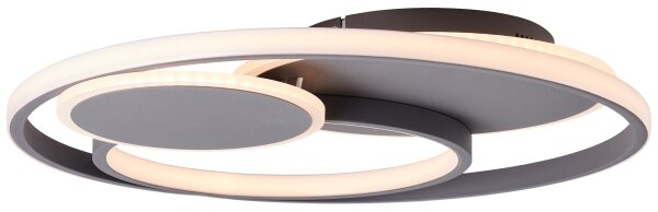 Brilliant - LED St. stropné svietidlo RUNDA LED/50W/230V 3000-6500K čierna + DO