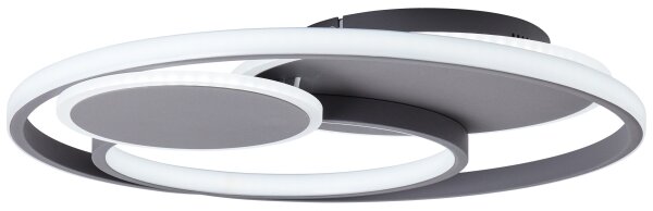 Brilliant - LED St. stropné svietidlo RUNDA LED/50W/230V 3000-6500K čierna + DO