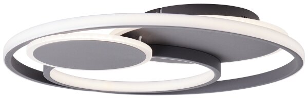 Brilliant - LED St. stropné svietidlo RUNDA LED/50W/230V 3000-6500K čierna + DO