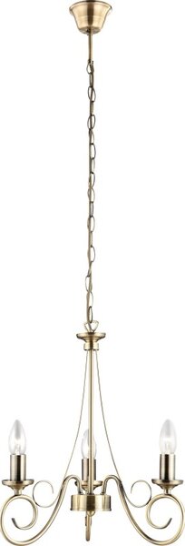 Globo 69003-5 závesné stropné svietidlo Truncatus 5x40W | E14 - mosadz