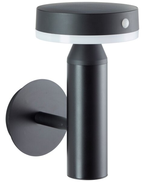 Brilliant - LED Solárne nástenné svietidlo so senzorom MAGUA LED/4W/3,7V IP44