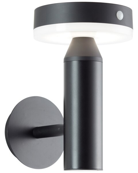 Brilliant - LED Solárne nástenné svietidlo so senzorom MAGUA LED/4W/3,7V IP44