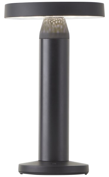 Brilliant - LED Solárna stmievateľná dotyková lampa MAGUA LED/2W/3,7V IP44 čierna