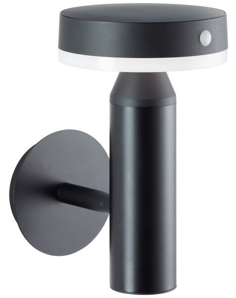 Brilliant - LED Solárne nástenné svietidlo so senzorom MAGUA LED/4W/3,7V IP44