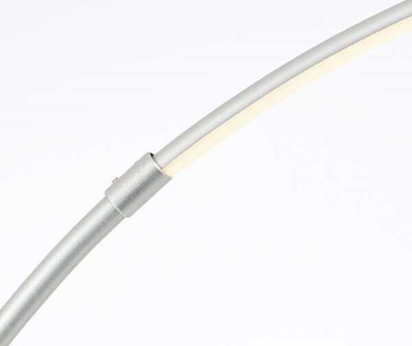 Brilliant - LED Stmievateľná dotyková stojacia lampa BOW LED/14W/230V chróm