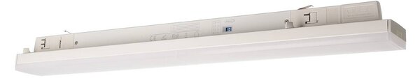 LED koľajnicové svietidlo LINEAR PRO, biele, 940, 60 cm 3-fázové DALI, Biela / opálová, Pracovňa / Kancelária, Hliník, Koľajnicový systém