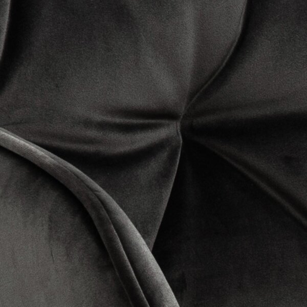 Jedálenská stolička s opierkami AYLIN 1 ks čierna