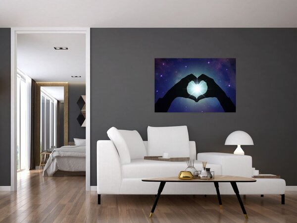 Obraz - Symbolická láska (90x60 cm)