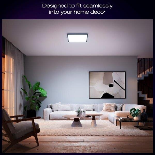 8720169329010 Philips HUE Aurelle stropný panel LED 600x600mm 39W/3750lm 2200-6500K čierna