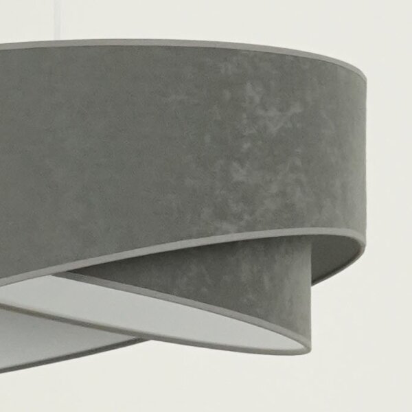 Brilagi - LED Luster na lanku LYRA 1xE27/15W/230V šedá/biela
