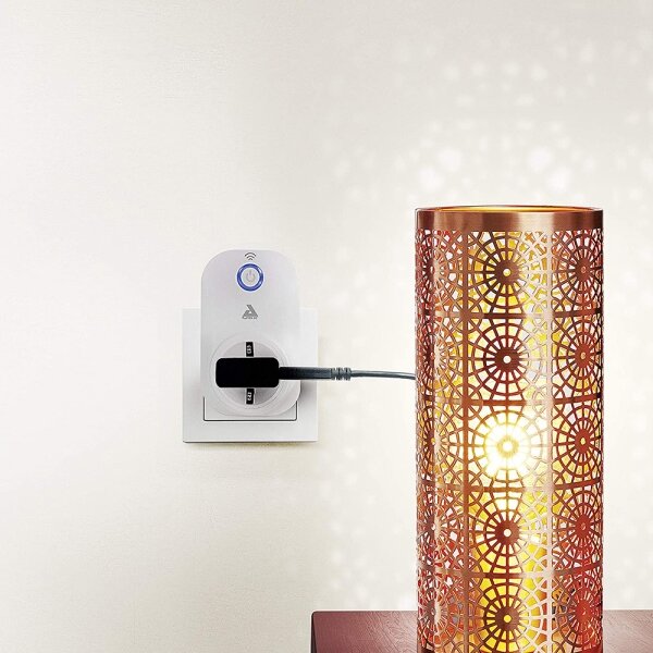 Eglo 97936 - Inteligentná zásuvka Connect plug PLUS 2300W SCHUKO Bluetooth