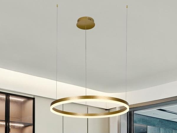 LED Stmievateľný luster na lanku LED/42W/230V 3000-6500K + diaľkové ovládanie