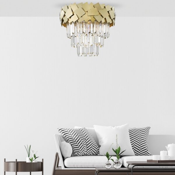 Brilagi - LED krištáľové stropné svietidlo MIRAGE 6xE14/40W/230V
