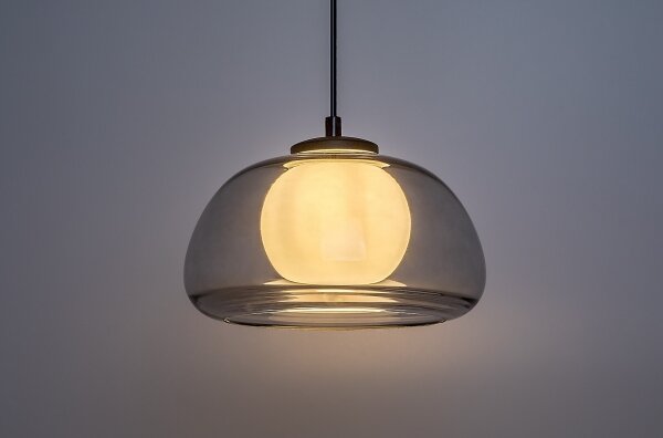 Rabalux 72275 - Luster na lanku ELOWEN 1xG9/5W/230V dymová