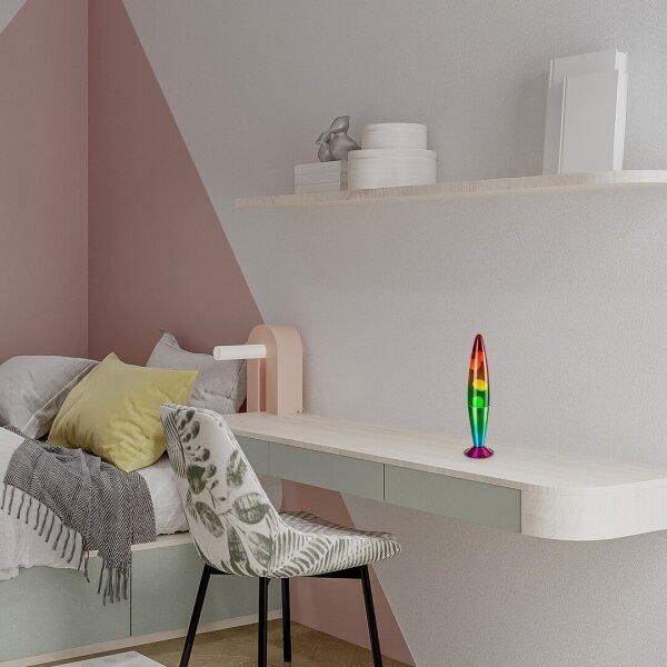 Rabalux 76111 - LED Lávová lampa LOLLIPOP RAINBOW 2 LED/25W/230V