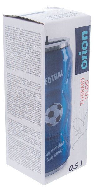 Termoska plechovka futbal 0,5 l