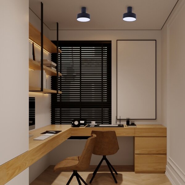 Rabalux 71322 - LED stropné svietidlo OVIDIA LED/16W/230V 3000K čierne