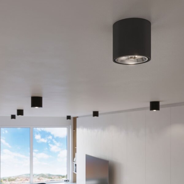 Sollux SL.0697 - Bodové svietidlo TIUBE 1xGU10-AR111/10W/230V